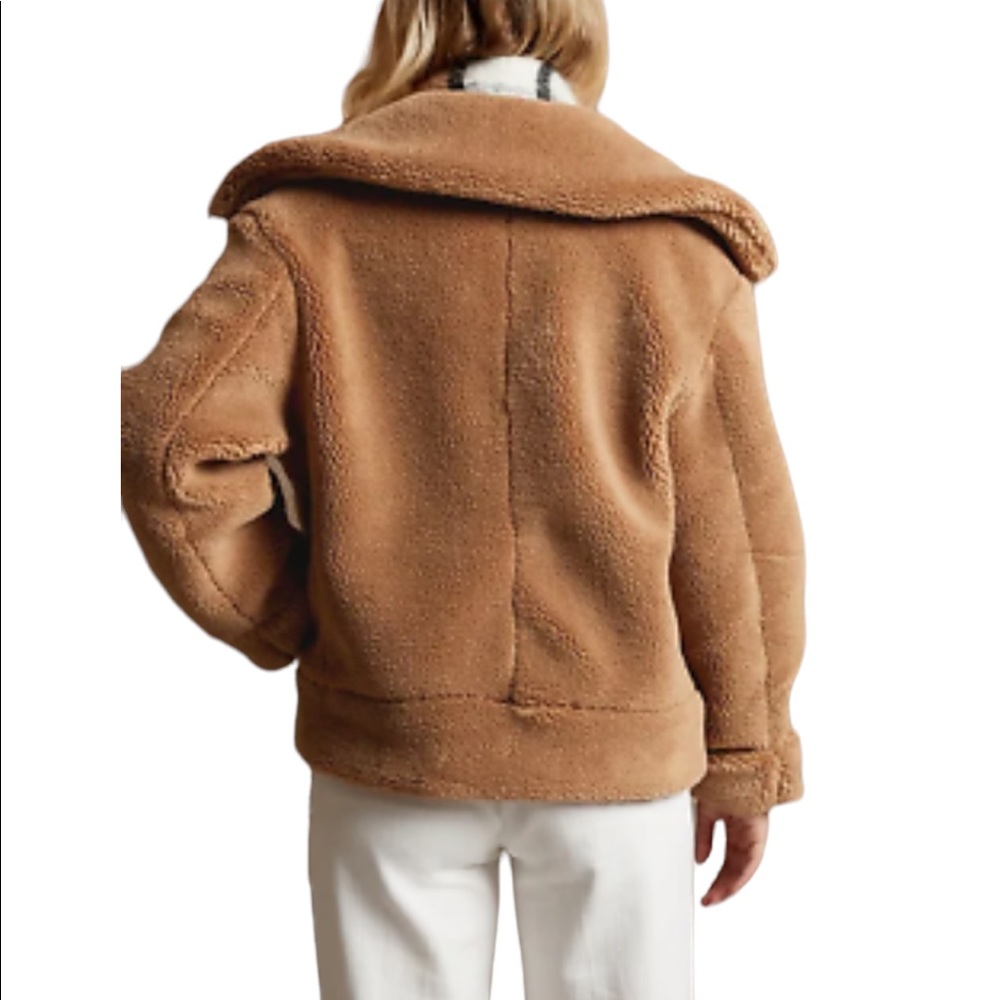 BANANA REPUBLIC Teddy Bomber Jacket - Picture 2 of 5